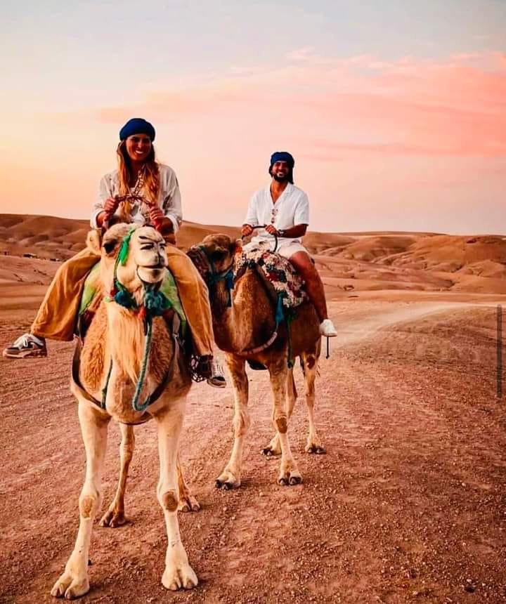 Agafay Desert Camel Rides & Sunset Views