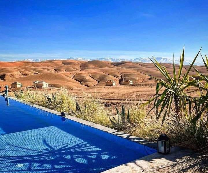 Agafay Desert Camel Rides & Sunset Views